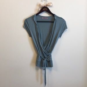 Anthropologie Velvet by Graham & Spencer top.